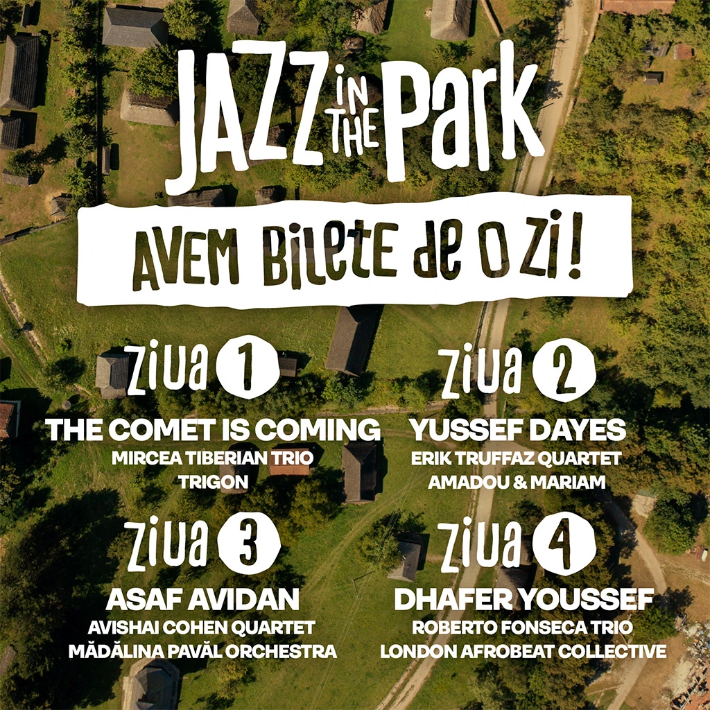Programul pe zile Jazz in the Park 2022 Jazz in the Park