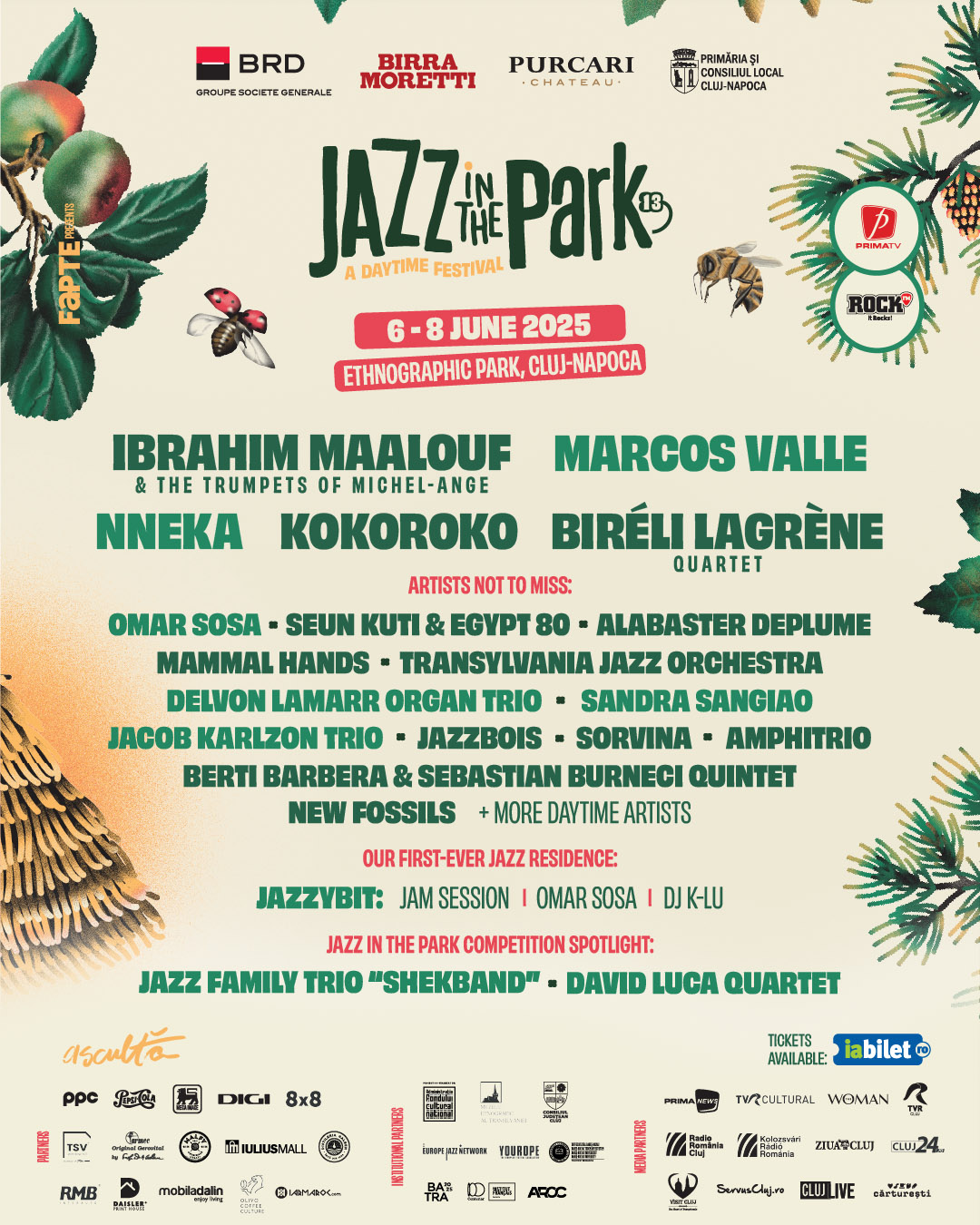 Jazz in the Park – Second Wave of Artists Announced