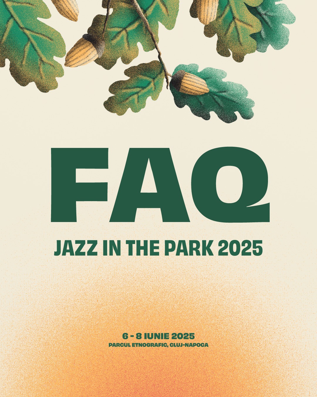 FAQ – Întrebări frecvente Jazz in the Park 13