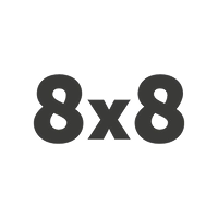 8×8